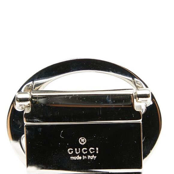 Gucci Belt 85 34 449715 Black Leather Men's Gucci - Picture 7 of 9